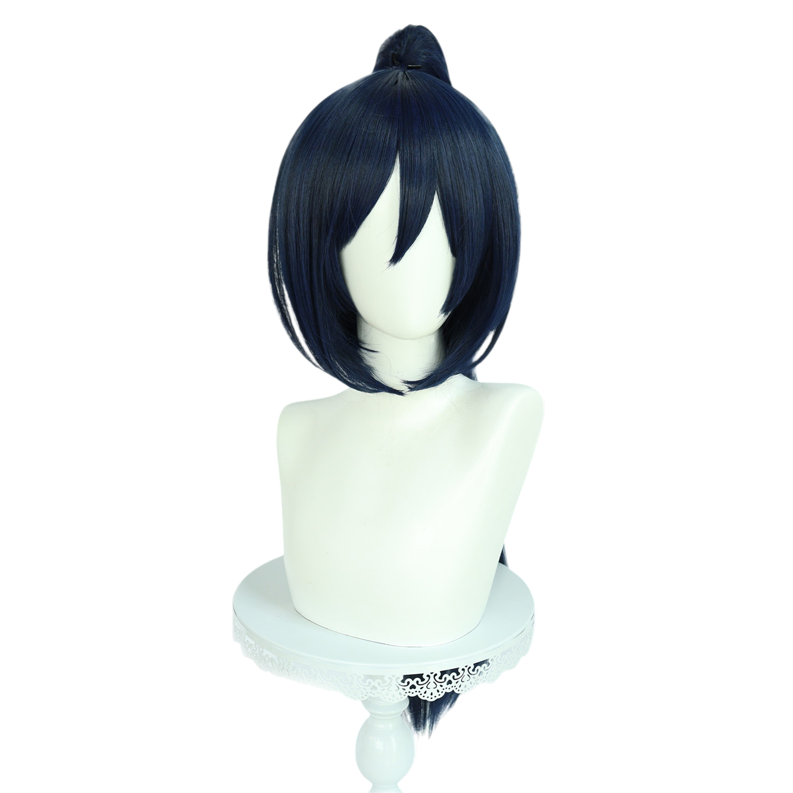 White Smoke Eishin Flash Cosplay Wig - Uma Musume: Pretty Derby (Dark Brown Braid) (FEVERCOS)