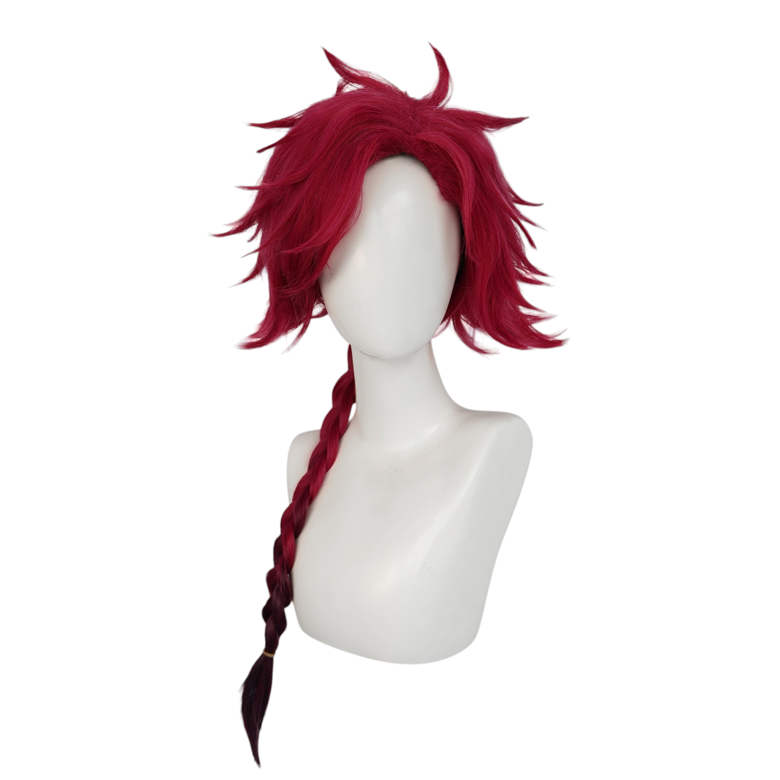 White Smoke Vein (Jingmai) Cosplay Wig - Link Click (Grey/Purple Gradient) (FEVERCOS)