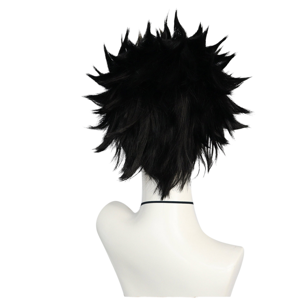 White Smoke Nishinoya Yuu Cosplay Wig - Haikyuu!! (Brown/Blonde Spike) (FEVERCOS)