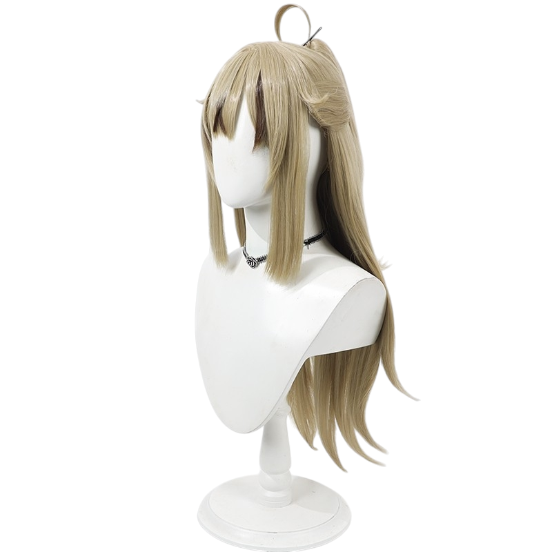 White Smoke Kirara (Flaxen Ver.) Cosplay Wig - Genshin Impact (Blonde Twin Tails) (FEVERCOS)