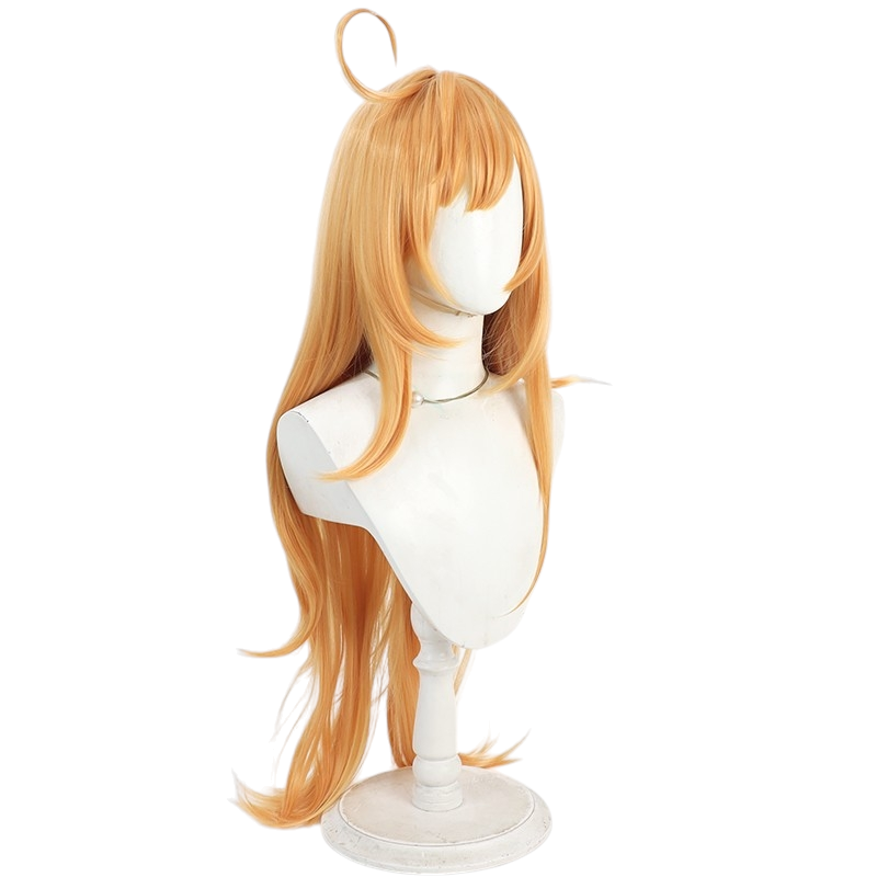 White Smoke Escoffier (Gold Variant) Cosplay Wig - Genshin Impact Concept (Golden Flipped) (FEVERCOS)