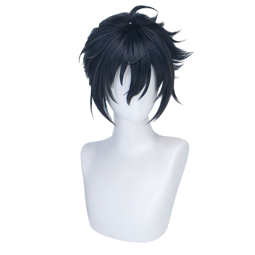 White Smoke Kantsubaki Rousei Cosplay Wig - Agents of the Four Seasons (Teased Flipped Short) (FEVERCOS)