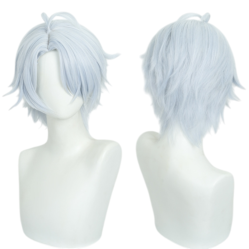 White Smoke Baie Cosplay Wig - Honkai: Star Rail (Simulation Scalp Styling) (FEVERCOS)