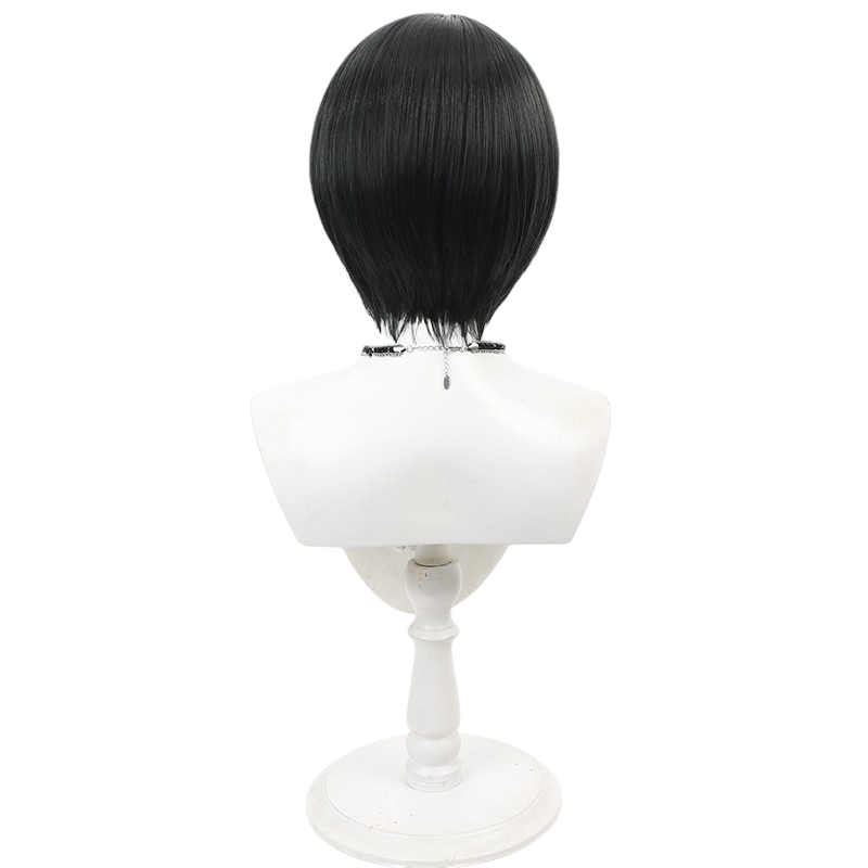 White Smoke Kang Horyang Cosplay Wig - Tower of God (Dark Green Short) (FEVERCOS)