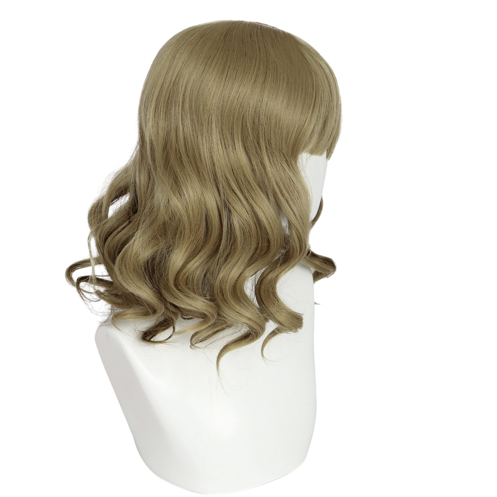 Dim Gray Sakurako Omuro Cosplay Wig - Yuru Yuri / Omuro-ke (Blonde Wavy) (FEVERCOS)
