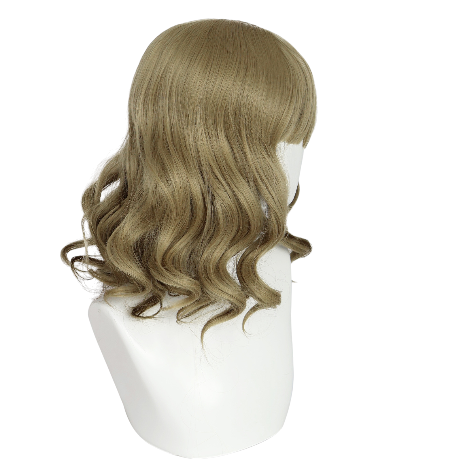 Dim Gray Sakurako Omuro Cosplay Wig - Yuru Yuri / Omuro-ke (Blonde Wavy) (FEVERCOS)