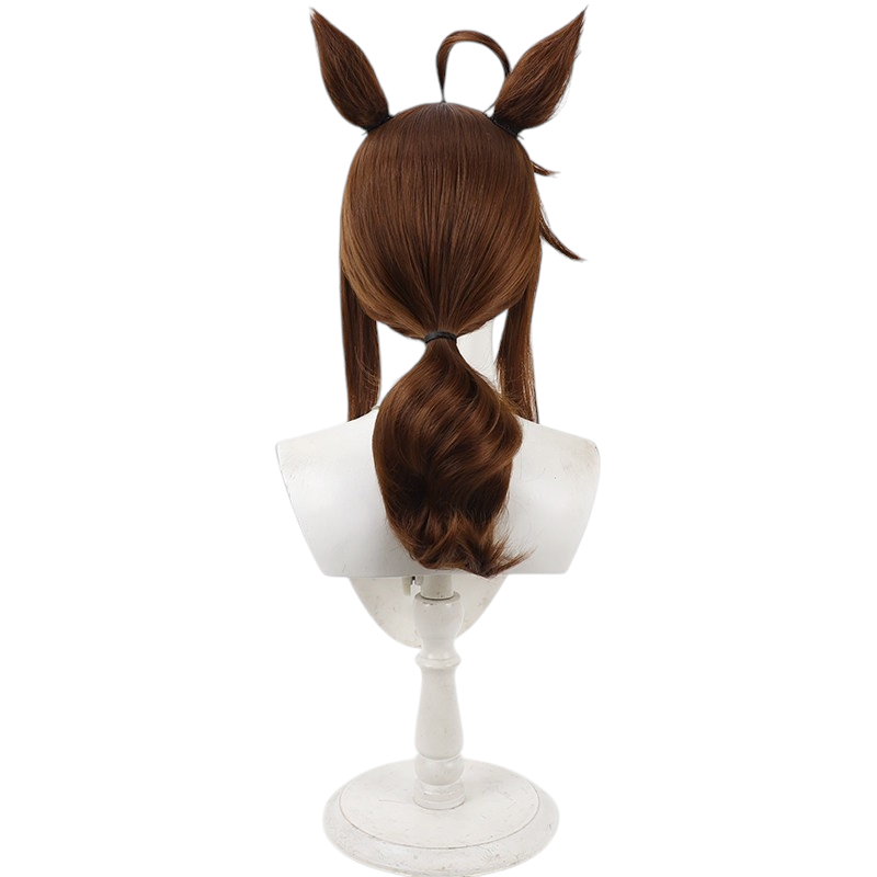 White Smoke Nakayama Festa (New Outfit Ver.) Cosplay Wig - Uma Musume: Pretty Derby (Includes Ears & Tail) (FEVERCOS)