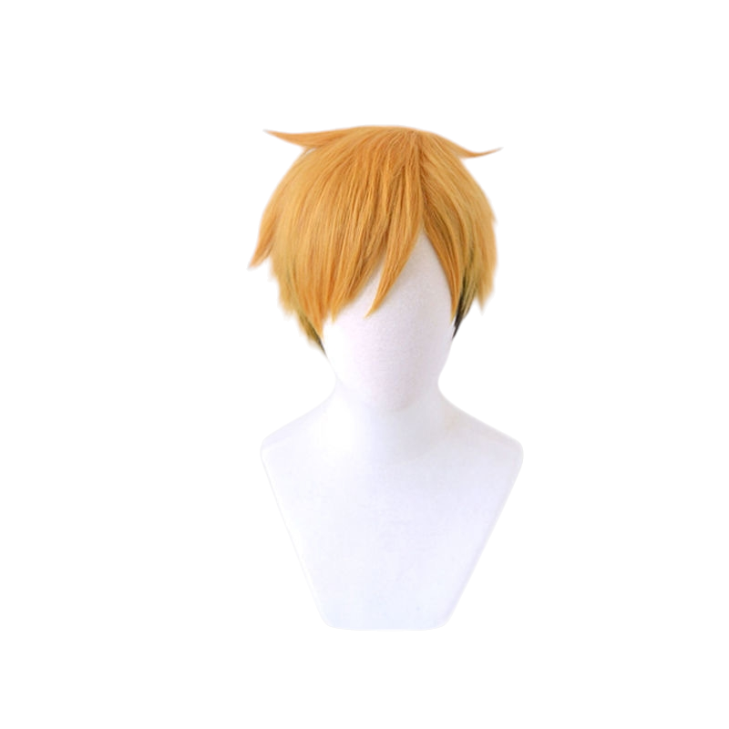 White Smoke Miya Twins (Atsumu/Osamu) Cosplay Wig - Haikyuu!! (Blonde/Grey Undercut) (FEVERCOS)