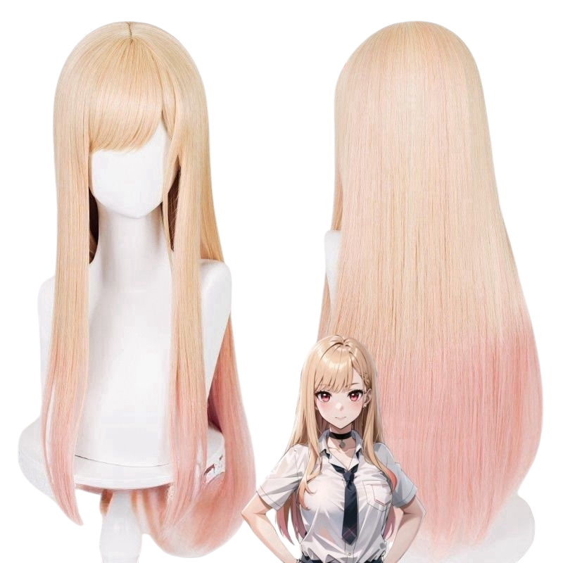 White Smoke Marin Kitagawa Cosplay Wig - Tailor Muse (T-Color Gradient) (FEVERCOS) My Dress Up Darling