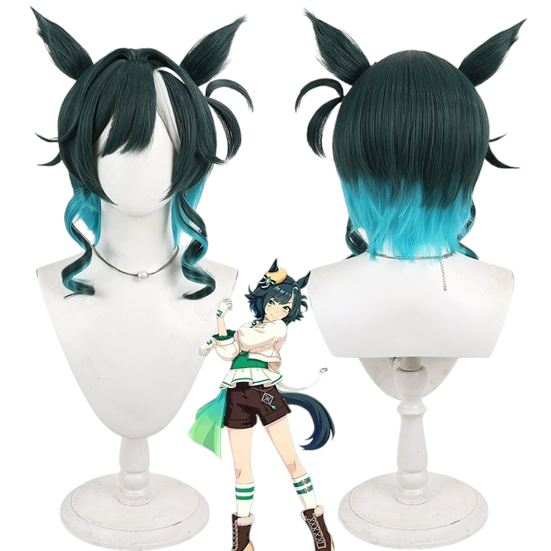 White Smoke Kiseki Miracle Cosplay Wig - Uma Musume: Pretty Derby (Author Styling) (FEVERCOS)