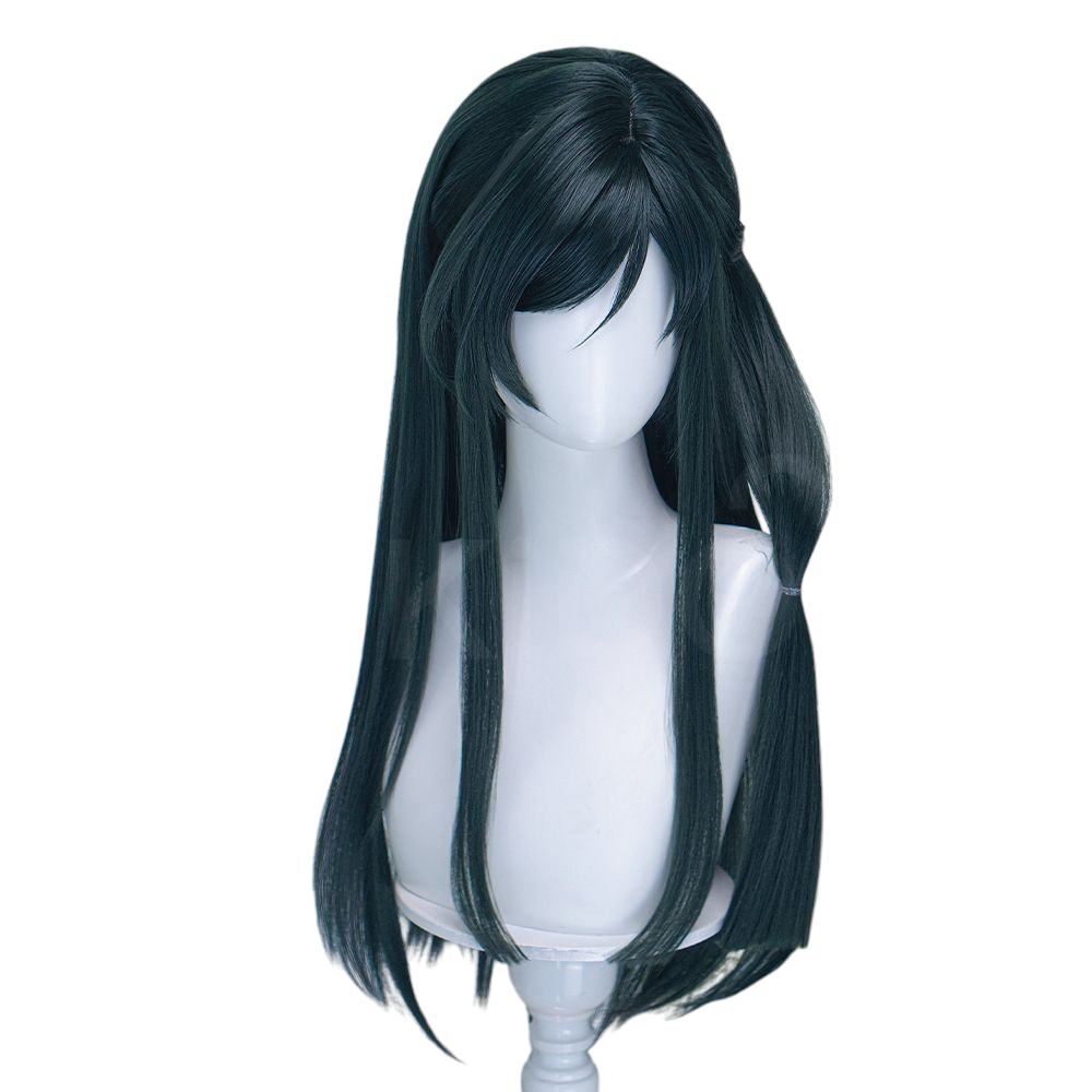 White Smoke Hazakura Ruri Cosplay Wig - Agents of the Four Seasons (Simulation Scalp Styling) (FEVERCOS)