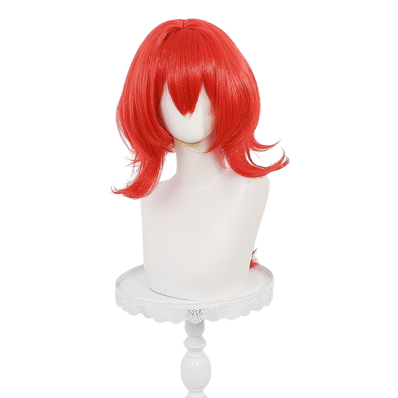 White Smoke Lavantine Cosplay Wig - Arknights: Endfield (Red Tied Hair Scalp) (FEVERCOS)