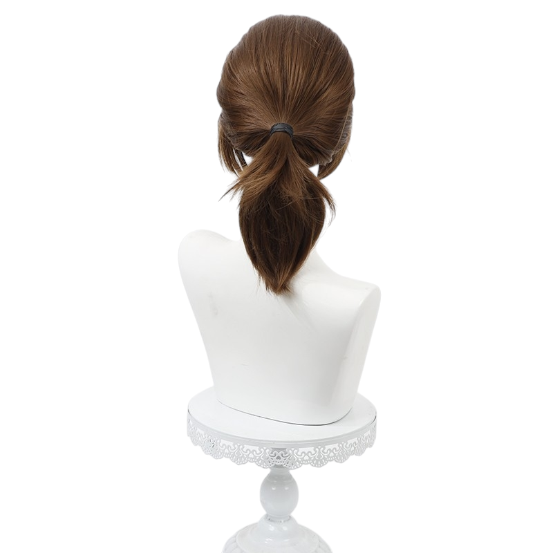 White Smoke Sein Cosplay Wig - Frieren: Beyond Journey's End (Dark Brown Teased Braid) (FEVERCOS)