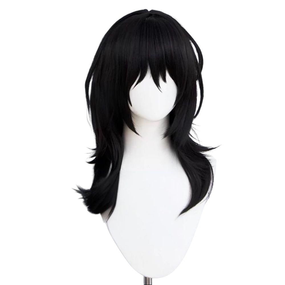 White Smoke Usui Takumi Cosplay Wig - Maid Sama! (Teased Flipped Layered Short) (FEVERCOS)
