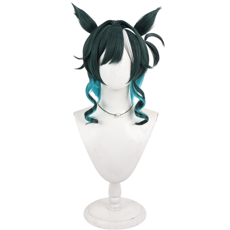 White Smoke Kiseki Miracle Cosplay Wig - Uma Musume: Pretty Derby (Author Styling) (FEVERCOS)
