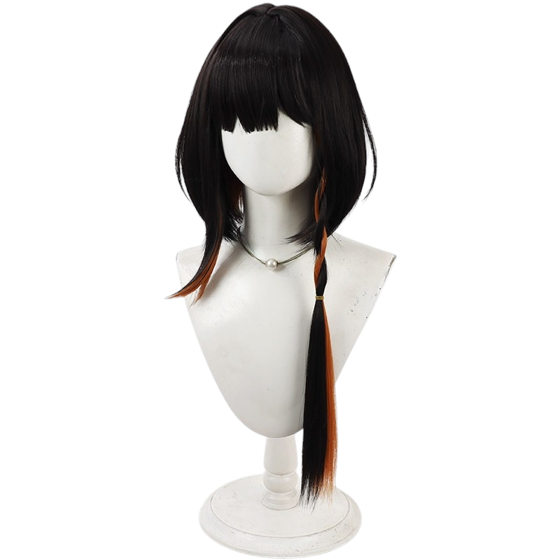 White Smoke Cangjie (Jie) Cosplay Wig - Arknights (Gradient Scalp Style) (FEVERCOS)