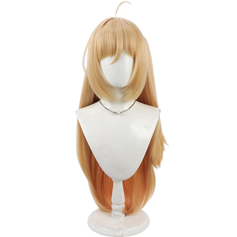 White Smoke Cissia Cosplay Wig - Zenless Zone Zero (Highlighted Detachable Ponytail) (FEVERCOS)