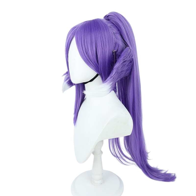 White Smoke Selen Tatsuki (New Outfit) Cosplay Wig - Nijisanji EN (Silicone Scalp Ear Wings) (FEVERCOS)