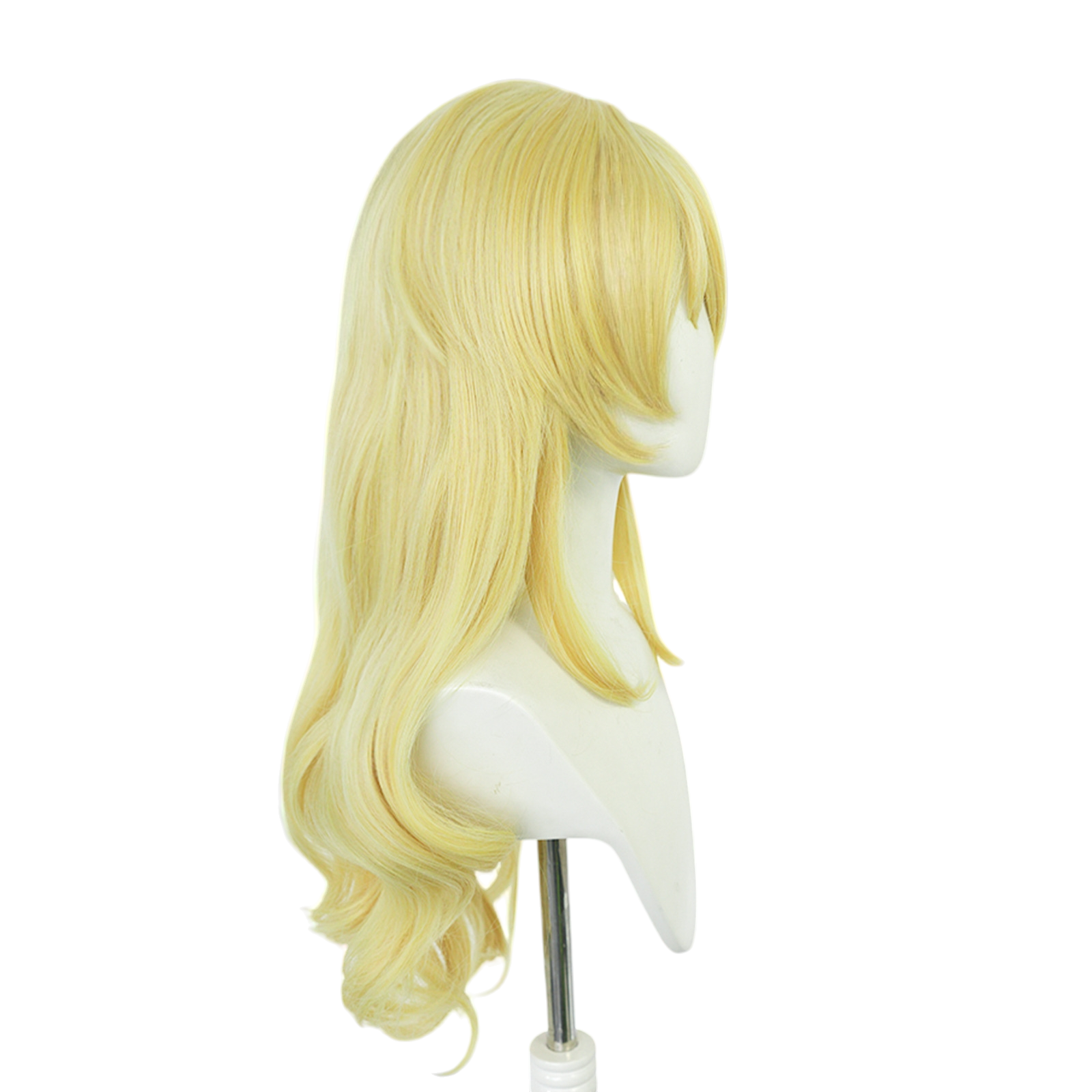 Tan Ichigo Hoshimiya Cosplay Wig - Aikatsu! (Blonde Wavy) (FEVERCOS)