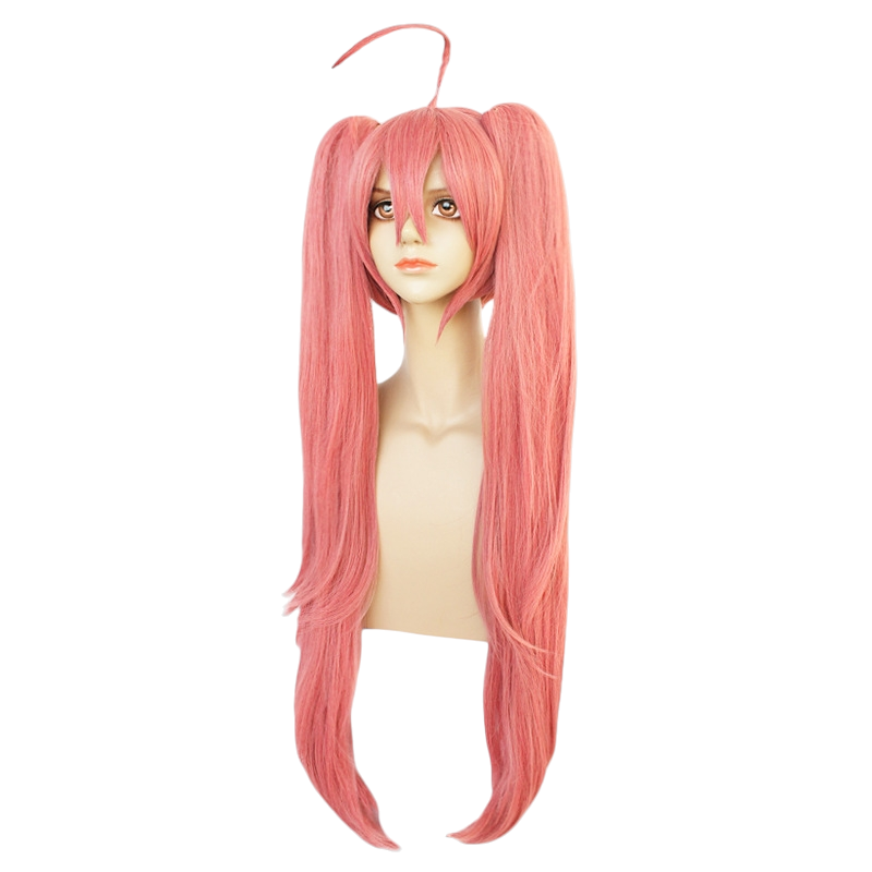 Light Coral Milim Nava Cosplay Wig - Reincarnated as a Slime (Pink Twin Tails) (FEVERCOS)