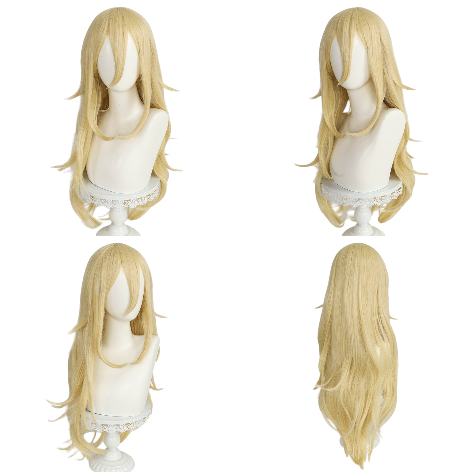 Tan Rachel Gardner (Ray) Cosplay Wig - Angels of Death (Blonde Long) (FEVERCOS)