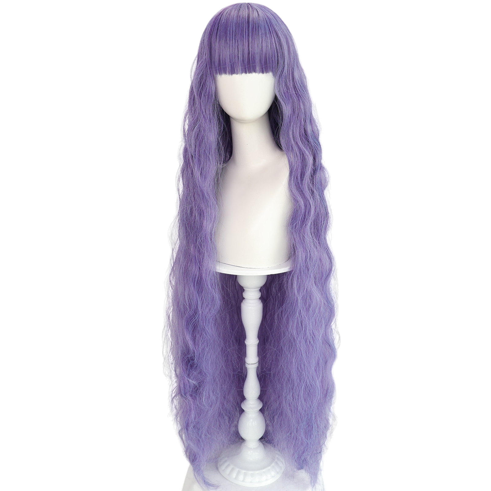 Light Slate Gray Frill Cosplay Wig - Wonder Egg Priority (Blue/Purple Egg Roll) (FEVERCOS)