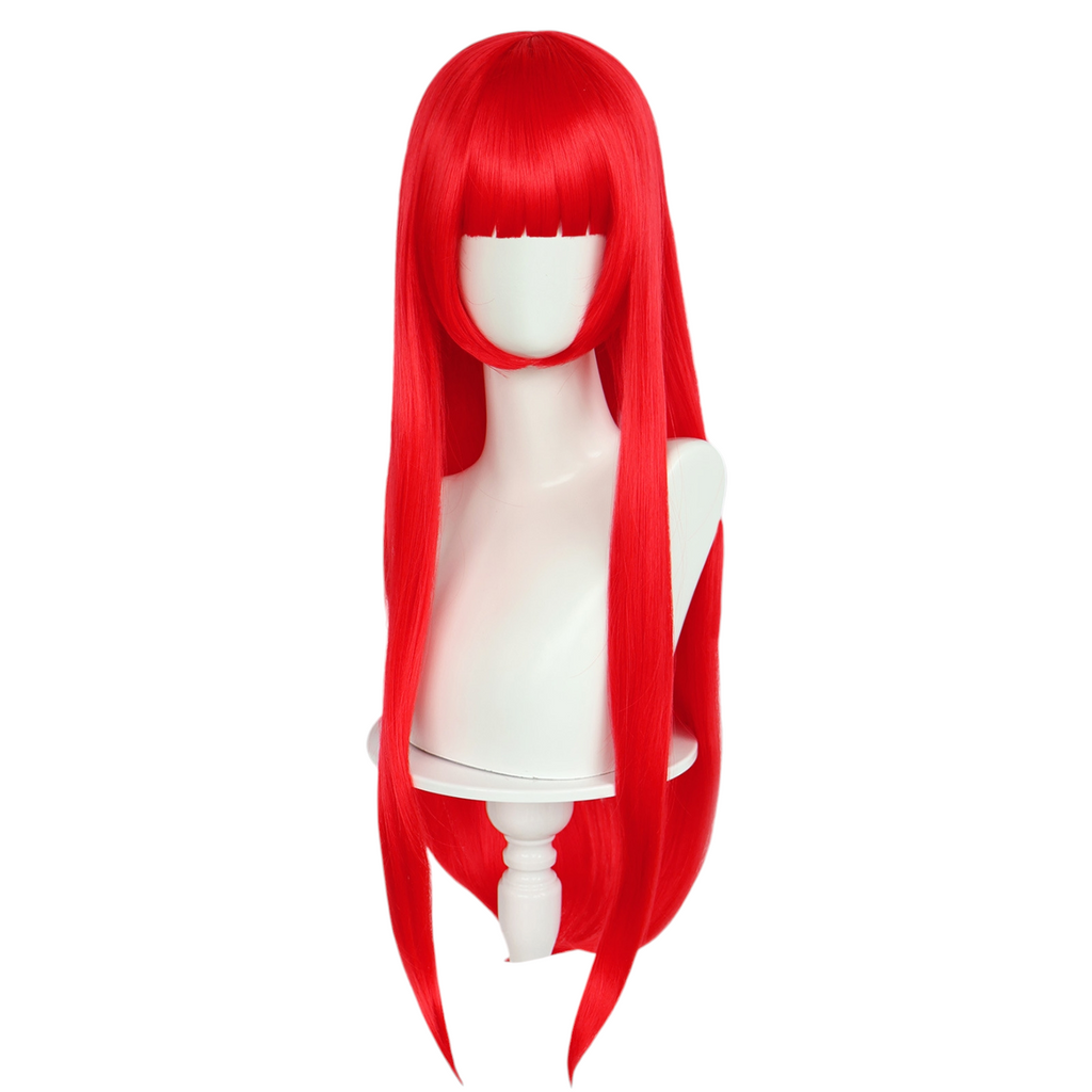 Firebrick Chidori Yoshino Cosplay Wig - Persona 3 (Red Long Straight) (FEVERCOS)