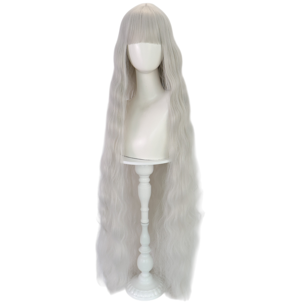 Gray Frill Cosplay Wig - Wonder Egg Priority (Grey Variant) (FEVERCOS)