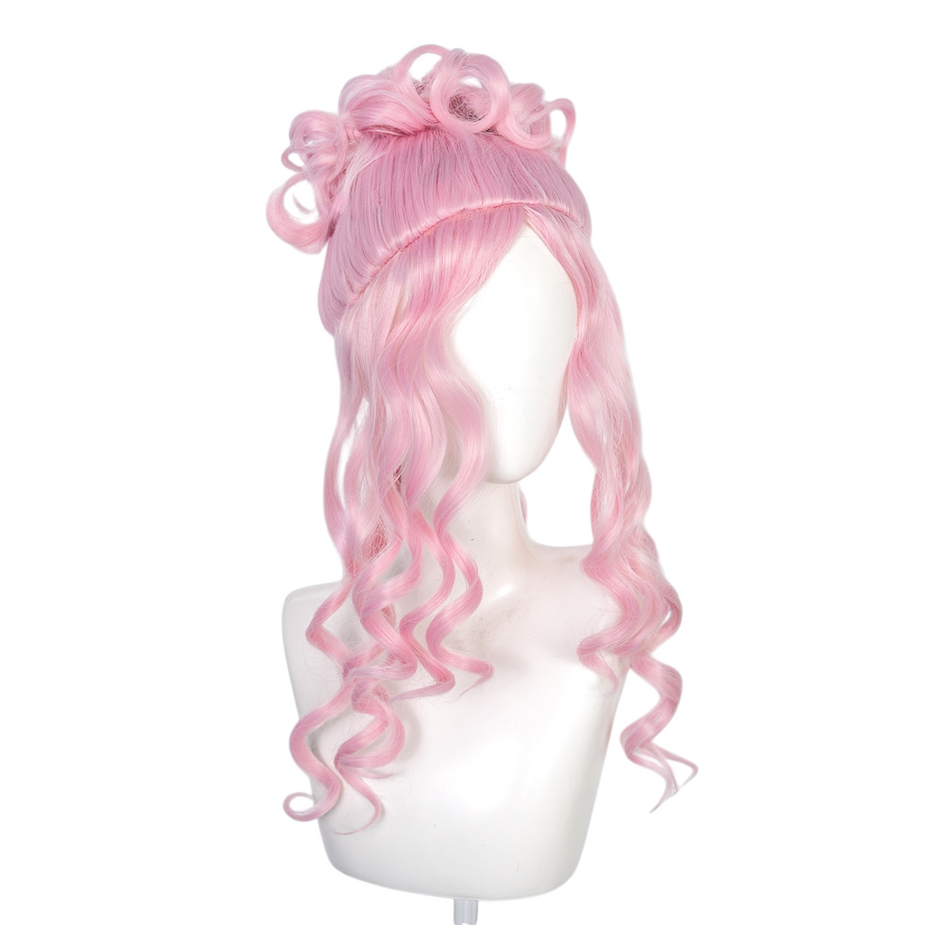 Thistle Enid Sinclair Cosplay Wig - Wednesday (Pink/Blue Long Wavy) (FEVERCOS)