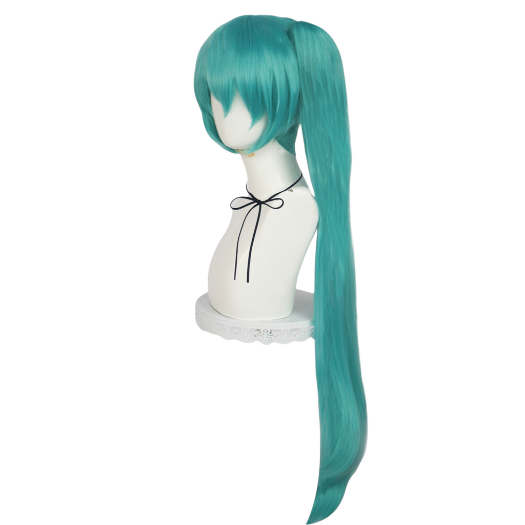 Cadet Blue Princess Beibei Cosplay Wig - Balala the Fairies (Green Twin Tails) (FEVERCOS)