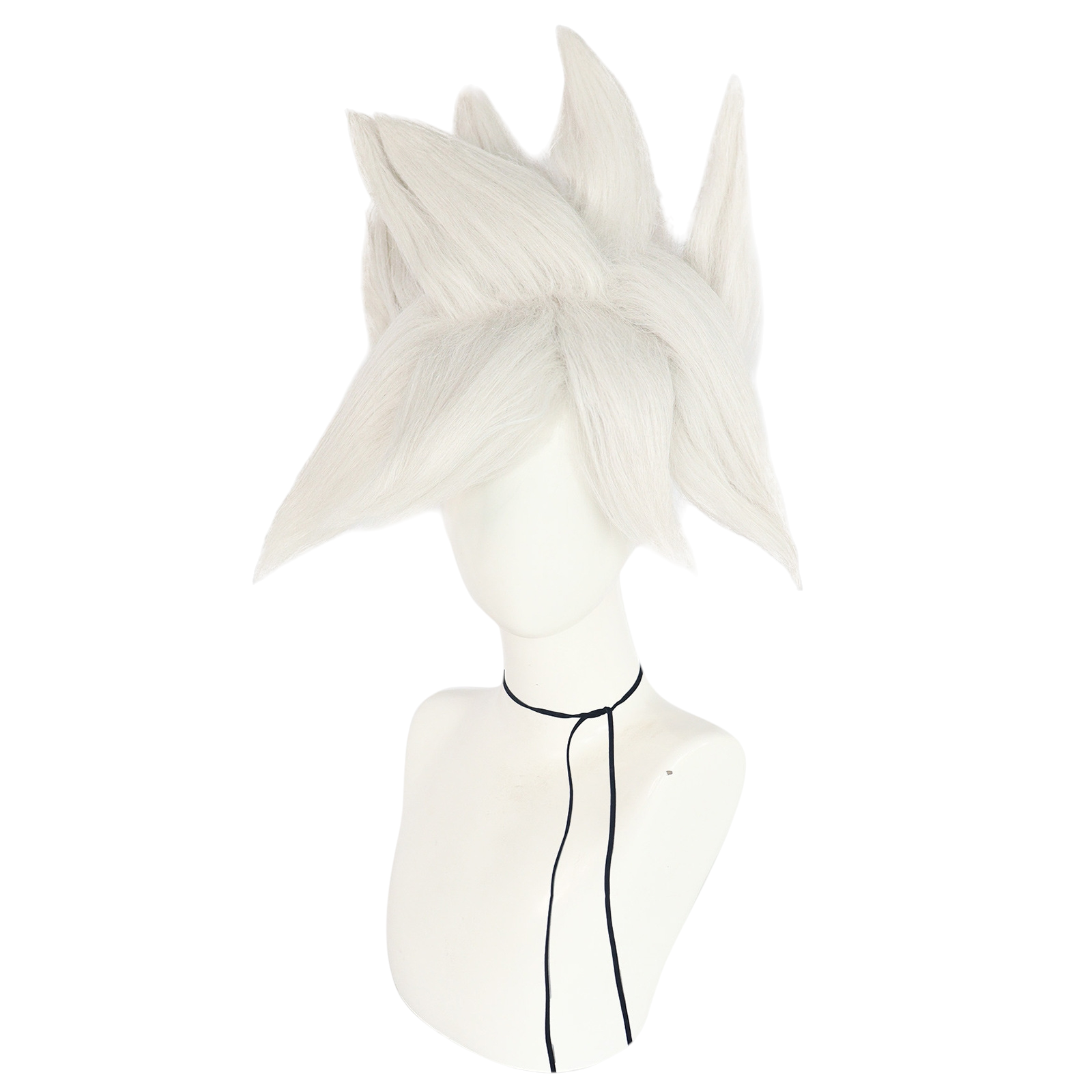 Beige Gogeta (Base Form) Cosplay Wig - Dragon Ball Super (Black Spiky) (FEVERCOS)