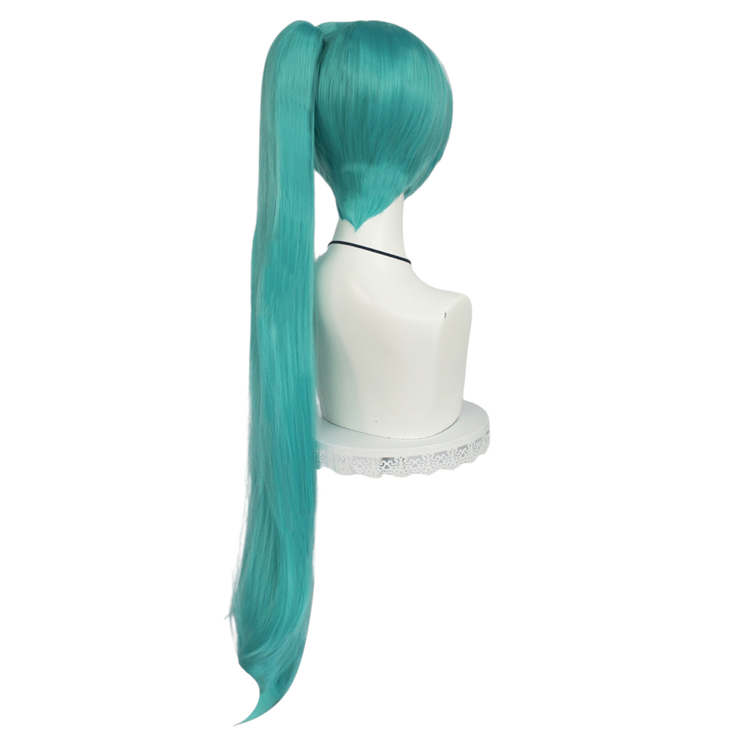 Cadet Blue Princess Beibei Cosplay Wig - Balala the Fairies (Green Twin Tails) (FEVERCOS)