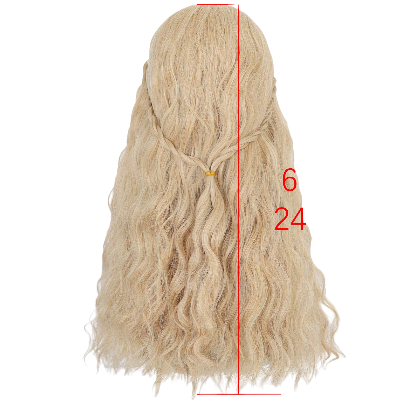 Tan Alice Kingsleigh Cosplay Wig - Alice in Wonderland (Blonde Wavy) (FEVERCOS)