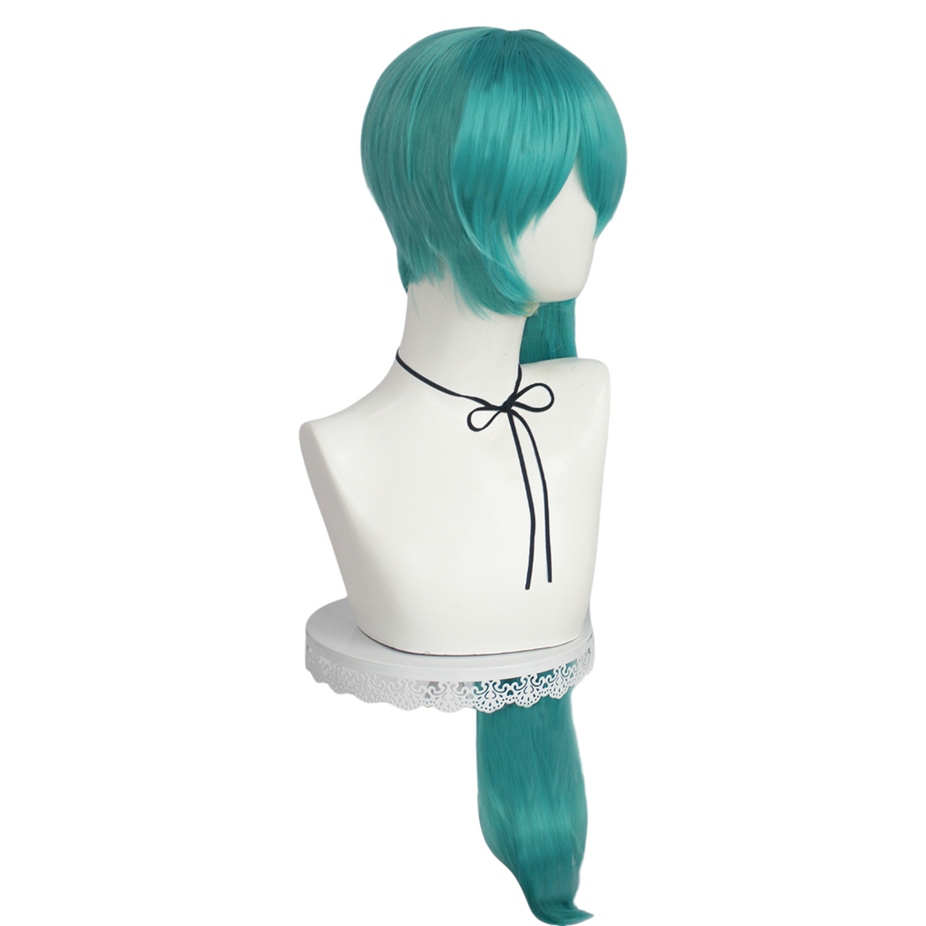 Light Gray Princess Beibei Cosplay Wig - Balala the Fairies (Green Twin Tails) (FEVERCOS)
