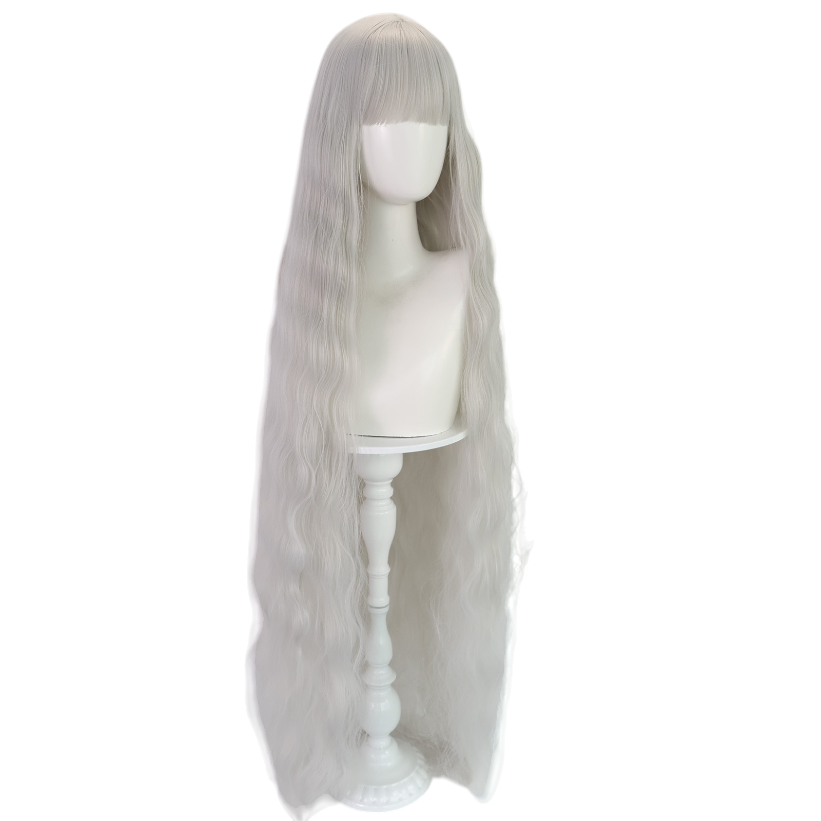 Gray Frill Cosplay Wig - Wonder Egg Priority (Grey Variant) (FEVERCOS)