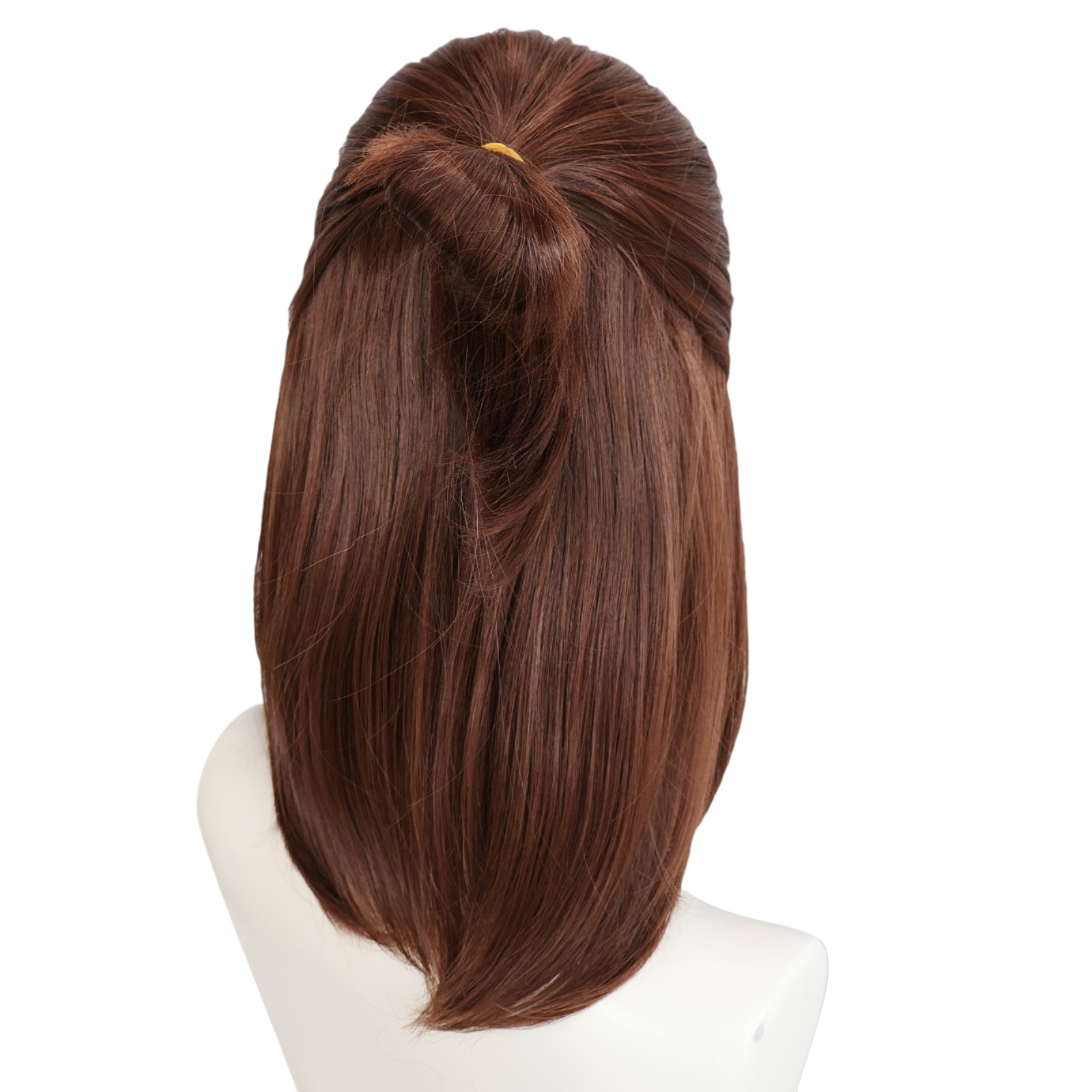 Dark Olive Green Ellie Williams Cosplay Wig - The Last of Us Part II (Brown Half-Pony) (FEVERCOS)