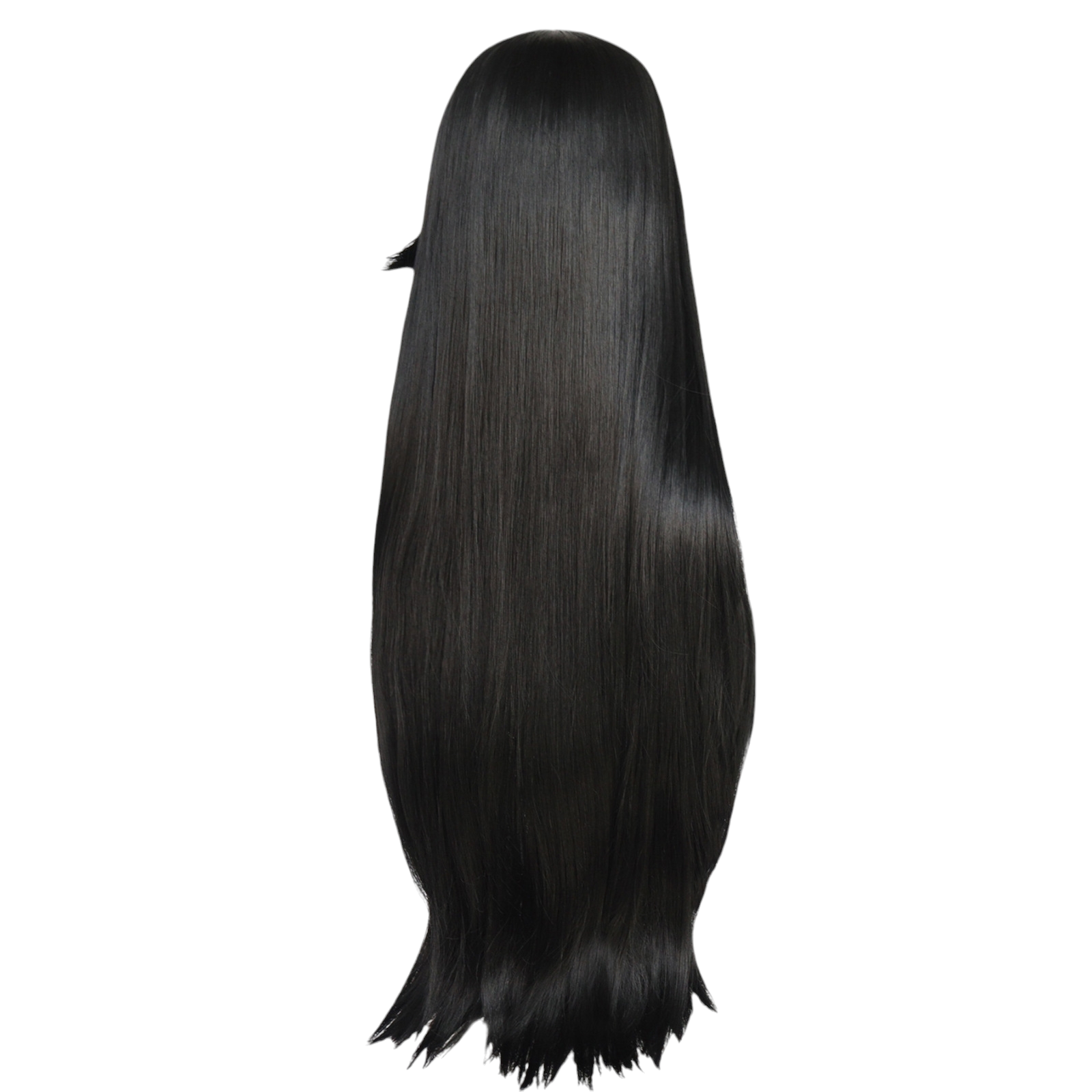 Dark Slate Gray Ryoba Aishi Cosplay Wig - Yandere Simulator 1980s Mode (Black Ponytail) (FEVERCOS)