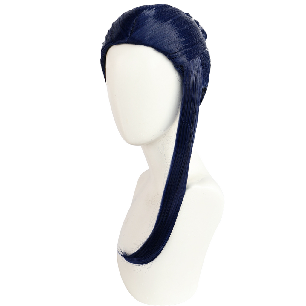 Beige Caitlyn Kiramman Cosplay Wig - Arcane Season 2 (Dark Blue Updo) (FEVERCOS) LOL League of Legends