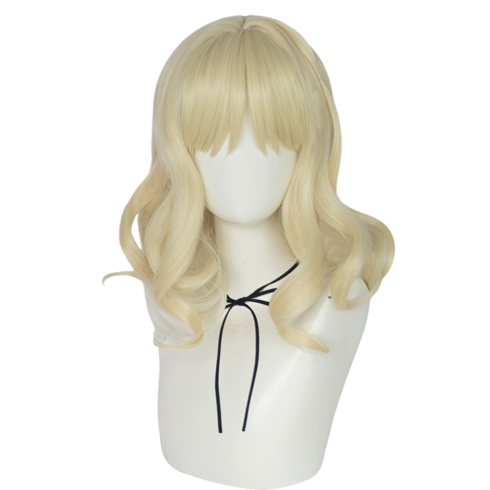 Gray Yui Komori Cosplay Wig - Diabolik Lovers (Blonde Wavy) (FEVERCOS)