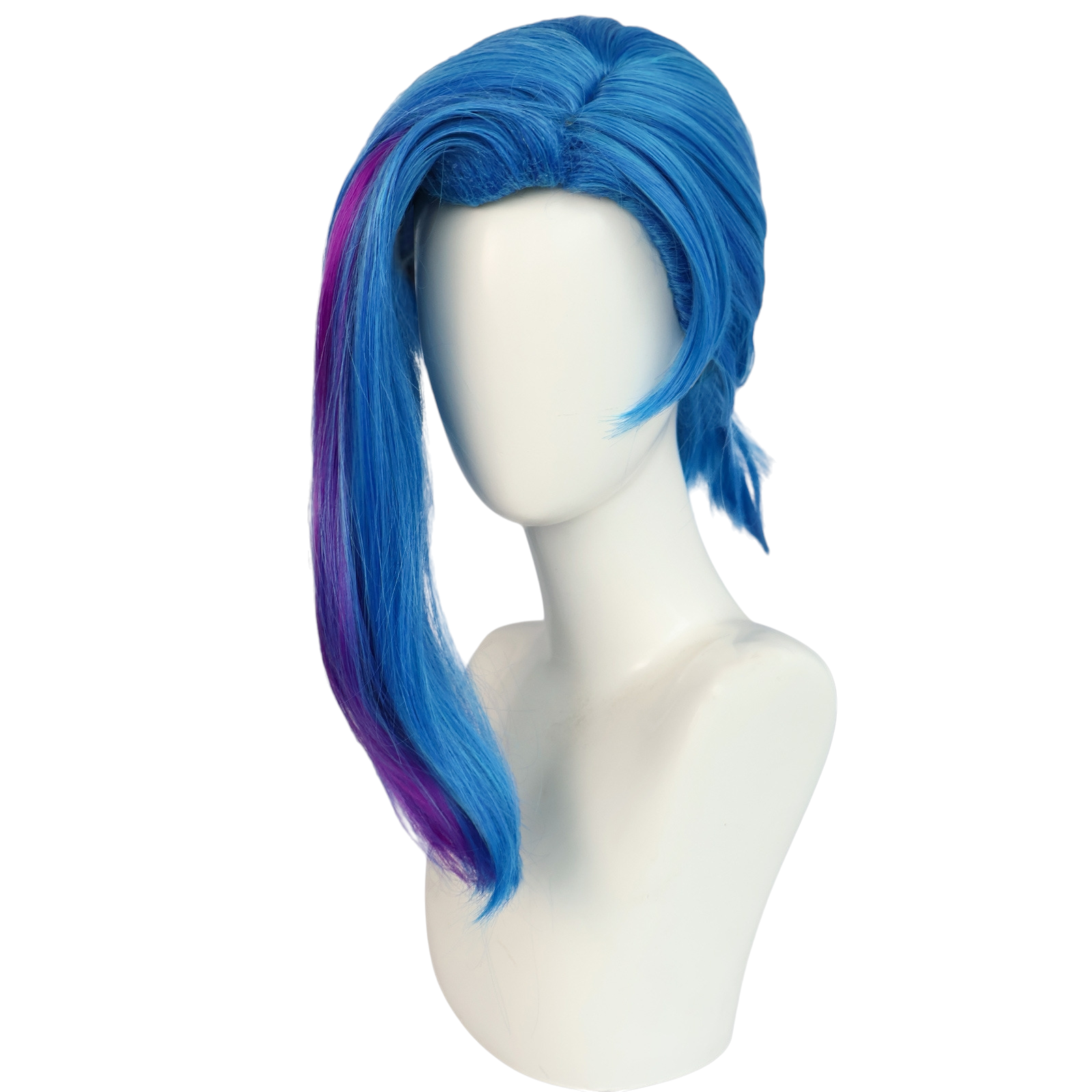 Dark Slate Blue Jinx Cosplay Wig - Arcane Season 2 (Blue Braids) (FEVERCOS) League of Legends LOL
