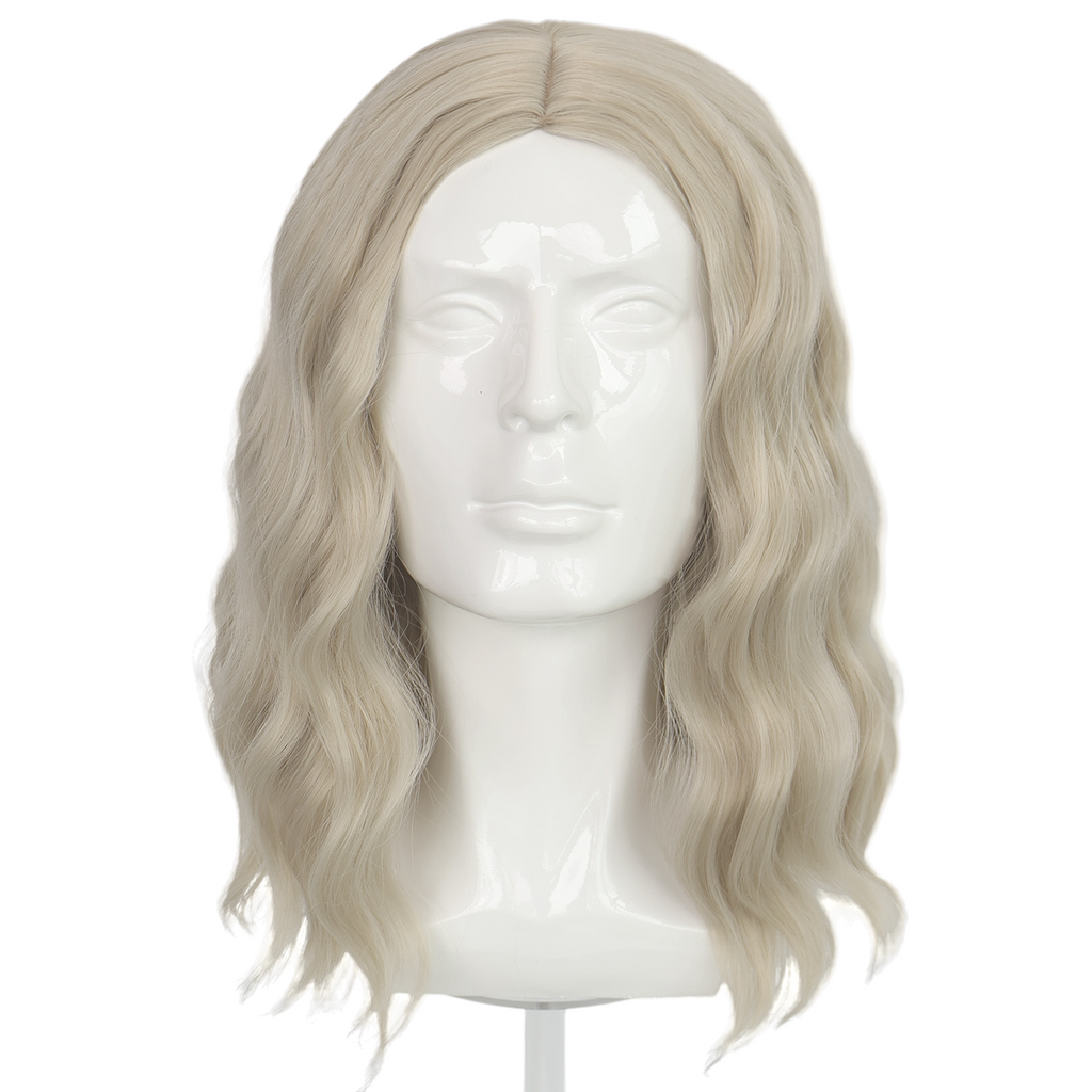 Dark Gray Ginny Miller Cosplay Wig - Ginny & Georgia S3 (Ash Brown Wavy) (FEVERCOS)