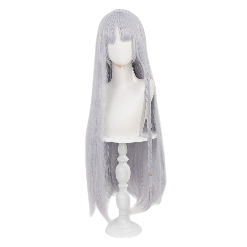 White Smoke Francois Prelati Cosplay Wig - Fate/strange Fake (Purple Long Loose) (FEVERCOS)