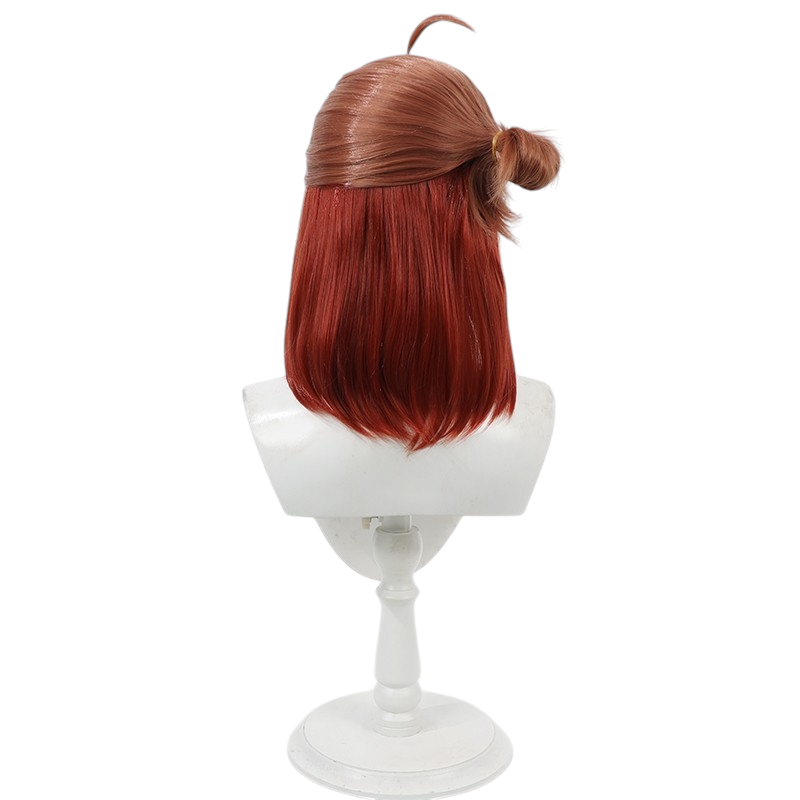 White Smoke Saki Hanami (Gradient Detachable Bun Ver.) Cosplay Wig - Gakuen Idolmaster (FEVERCOS)