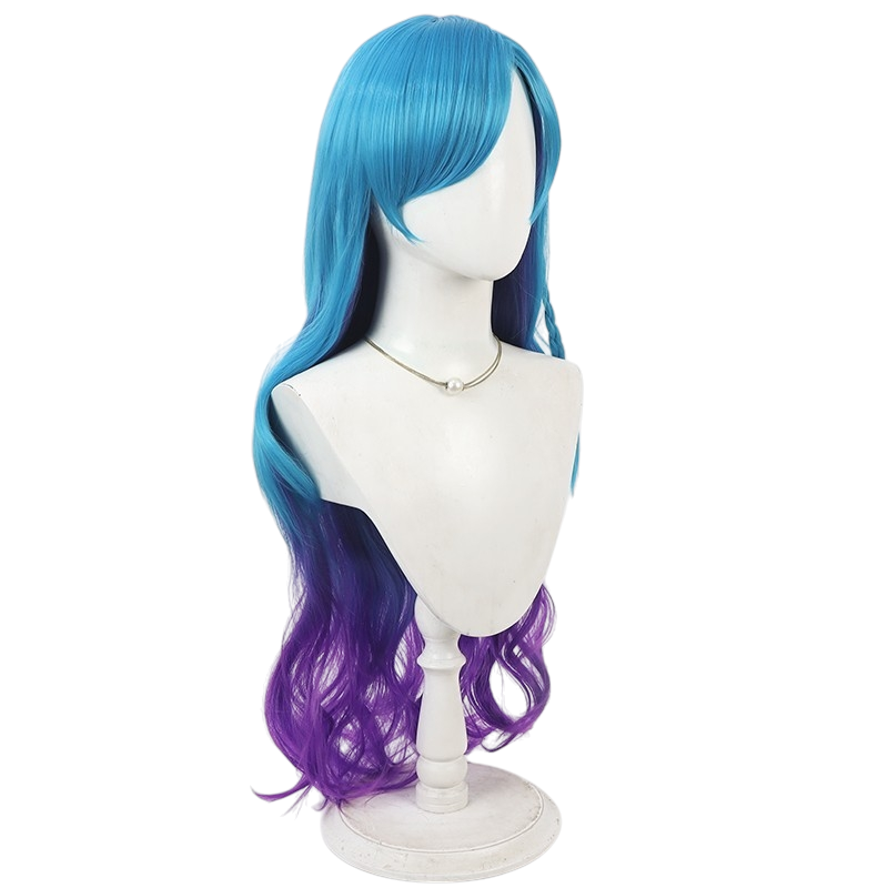 White Smoke Sora Kazesawa Cosplay Wig - Aikatsu! (Bohemian Curly Scalp) (FEVERCOS)