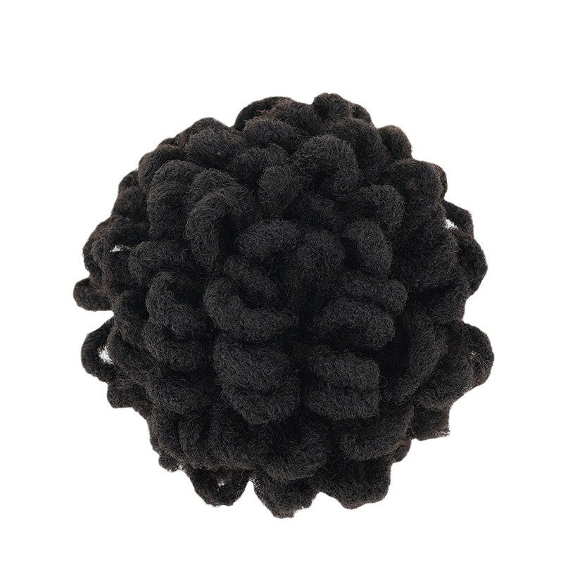 Black Urban Hiphop Dreadlock Bun - Street Culture (African Kinky Scrunchie) Hair Extension