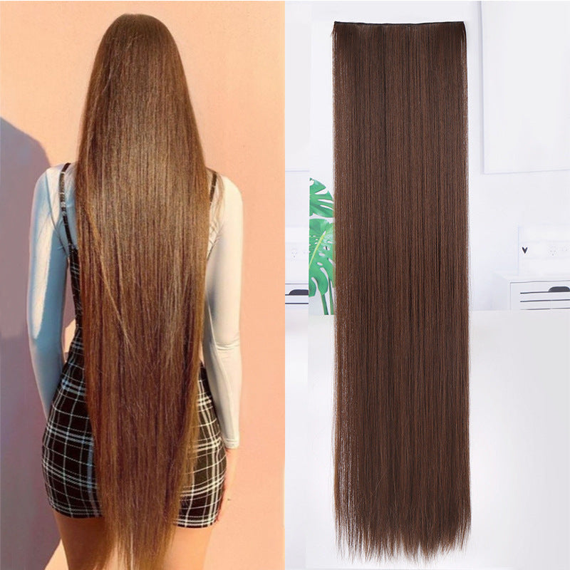 Lavender Ultra-Sleek 5-Clip Seamless Extension - Everyday Essentials (Long Straight Hair) Hair Extension
