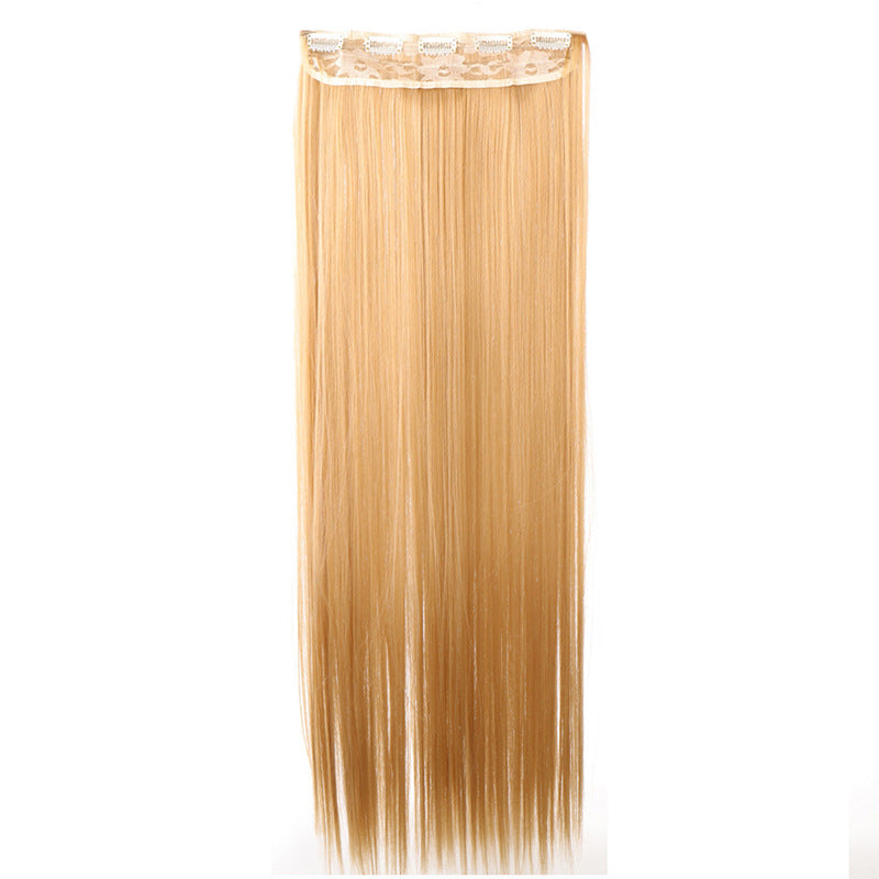 Tan Ultra-Sleek 5-Clip Seamless Extension - Everyday Essentials (Long Straight Hair) Hair Extension