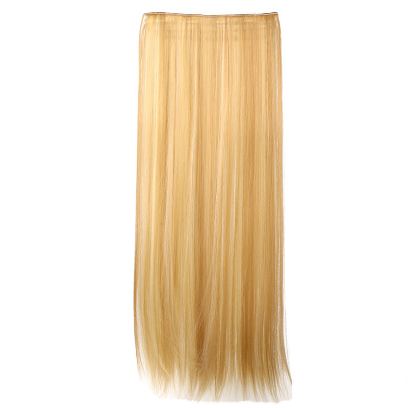 Tan Ultra-Sleek 5-Clip Seamless Extension - Everyday Essentials (Long Straight Hair) Hair Extension