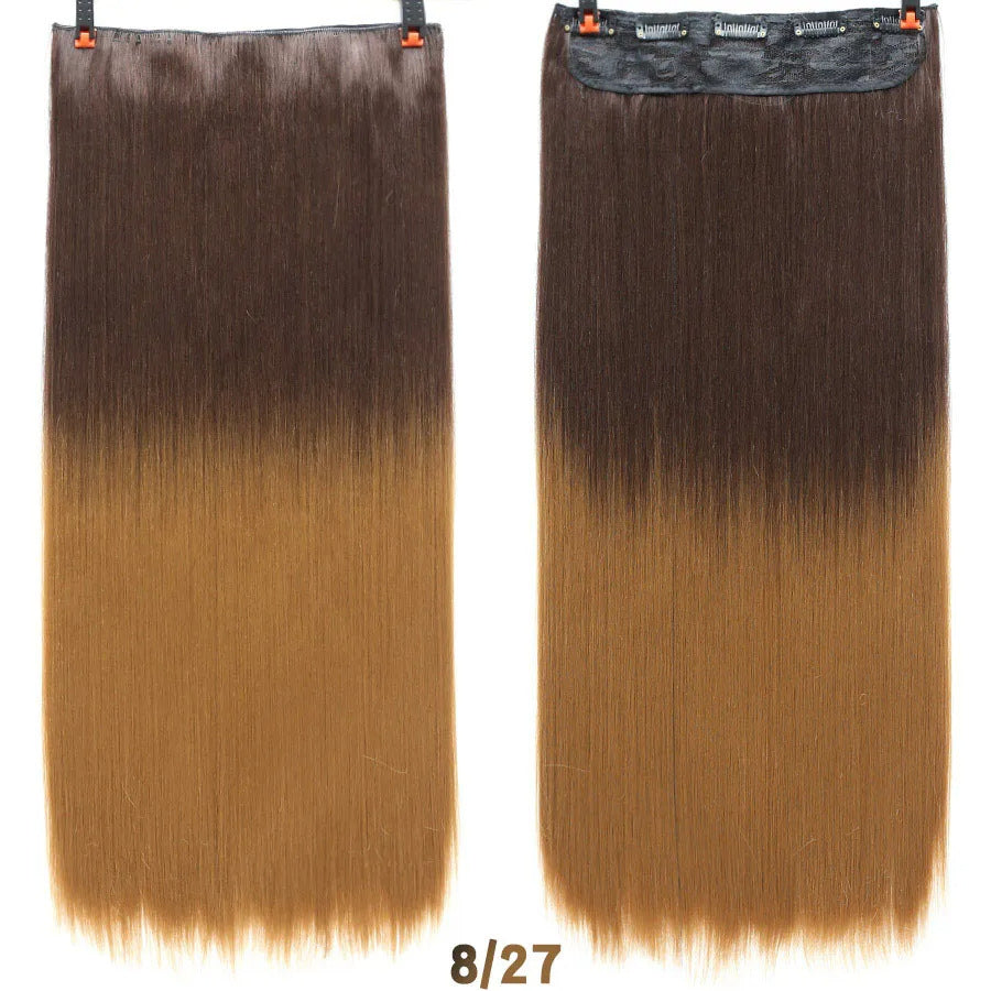 Sienna Parisian Balayage Ash Grey Extension - Urban Subculture (Long Straight Gradient) Hair Extension