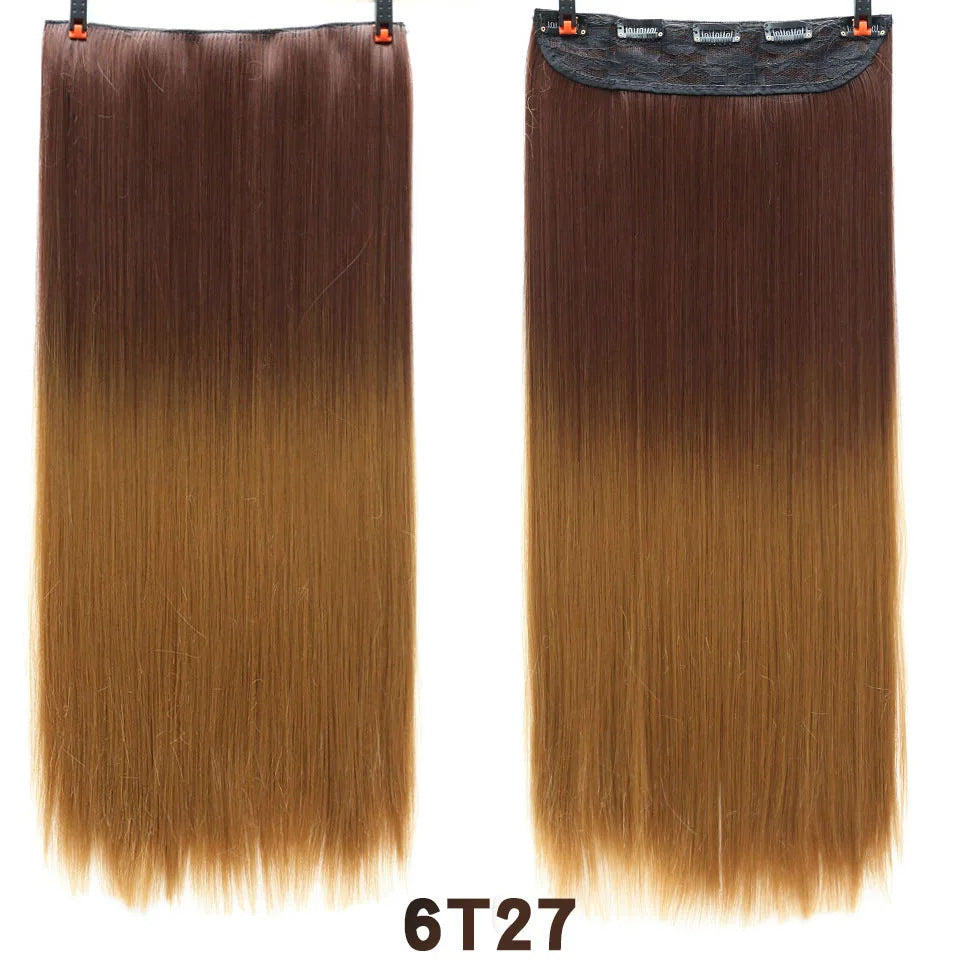 Sienna Parisian Balayage Ash Grey Extension - Urban Subculture (Long Straight Gradient) Hair Extension